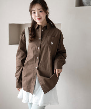 ブラウン　モデル：165cm F着用