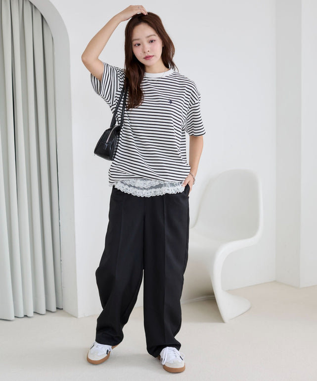 ホワイトボーダー モデル：165cm F着用