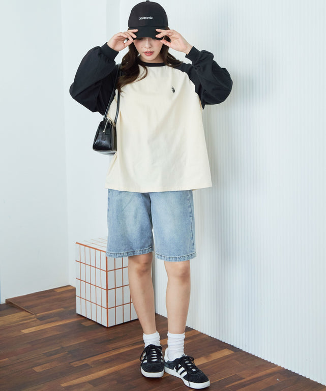 アポロ様 リクエスト 2点 XLサイズ U.S.POLO ASSN.|別注だぼそでカラーロンT【WEB限定特価 2/15(水