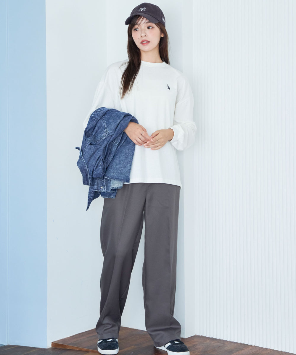 ホワイト  モデル：165cm F着用