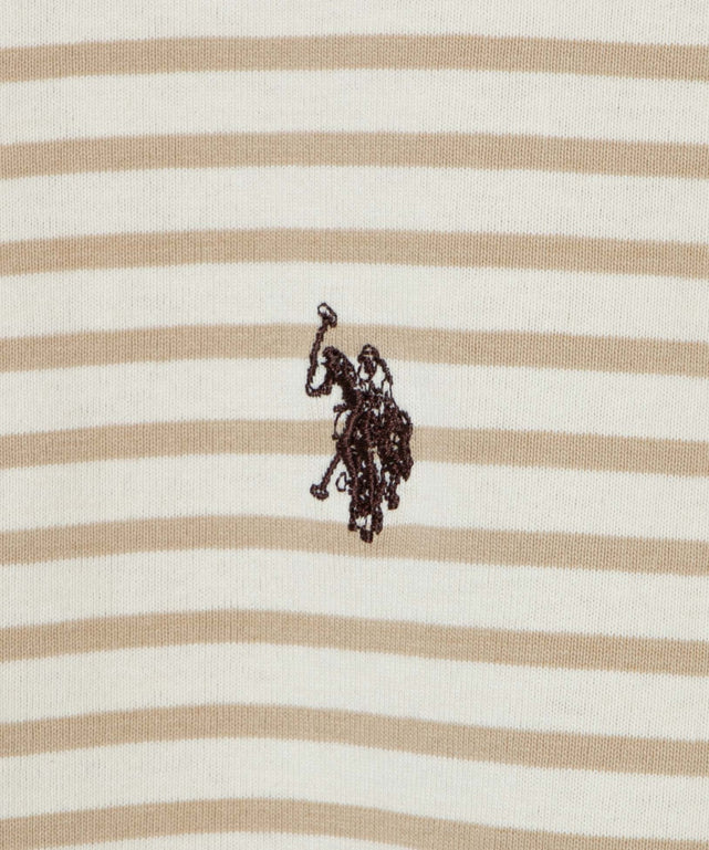 ベージュ系ボーダー