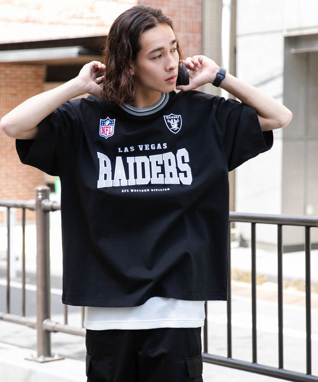 【ブラック】【5/】NFL RAIDERS T シャツ
