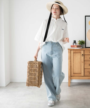 ホワイト モデル：162cm M着用