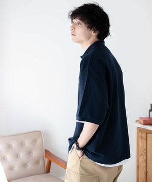 ネイビー モデル：175cm L着用