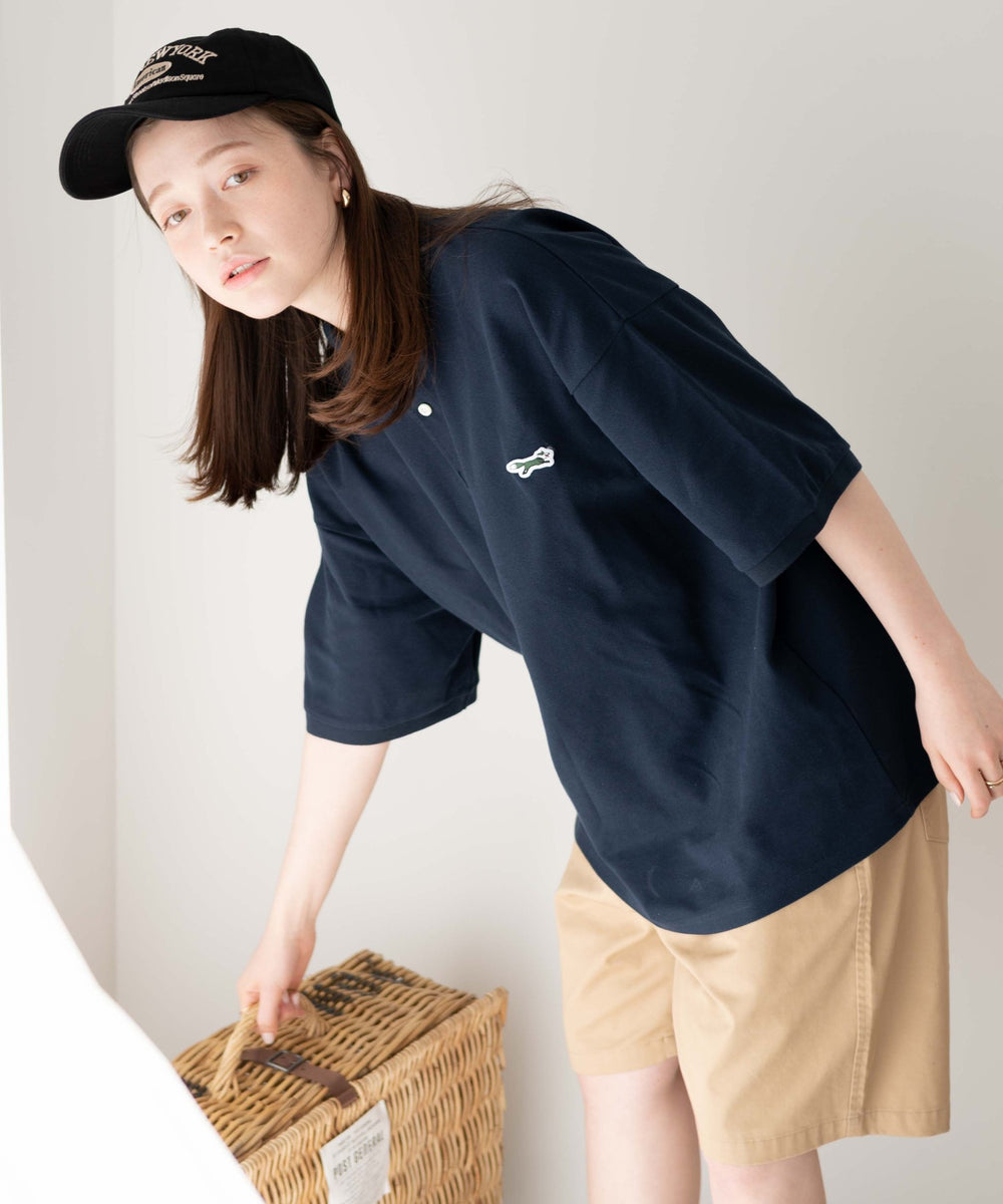 ネイビー モデル：162cm M着用