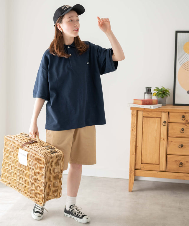 ネイビー モデル：162cm M着用