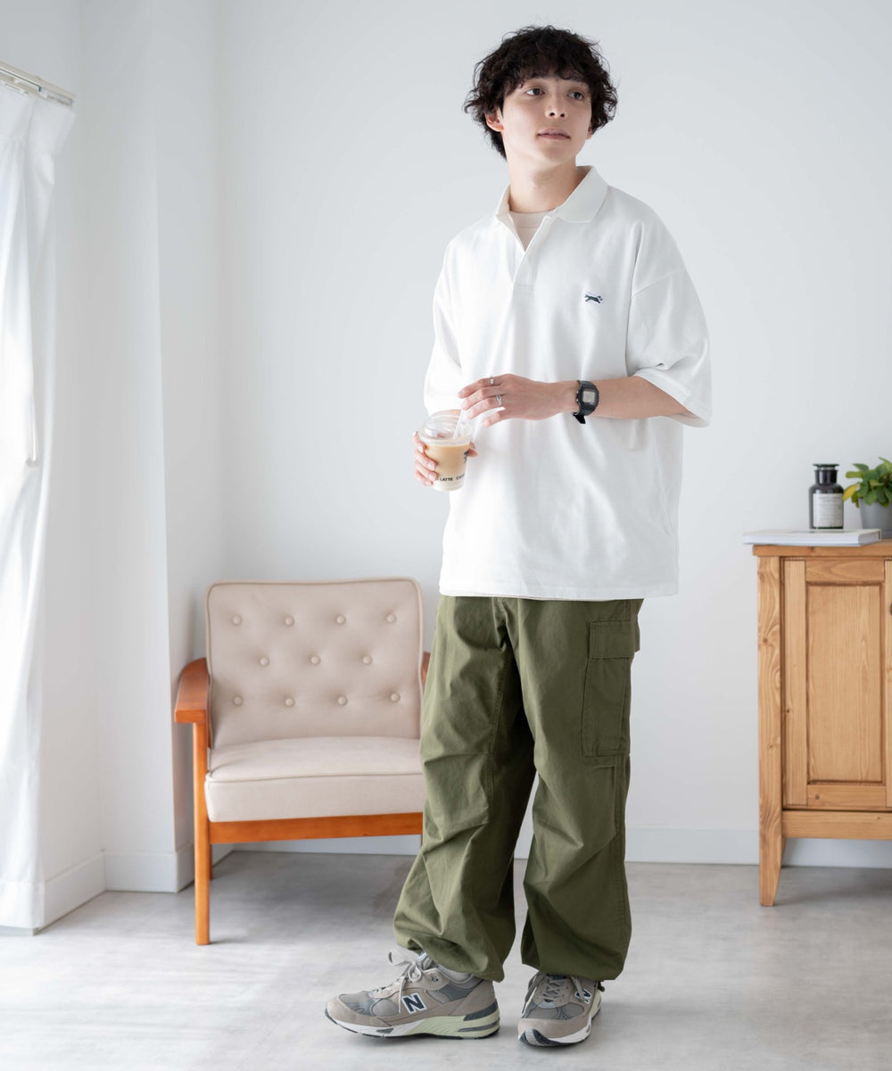 ホワイト モデル：175cm L着用