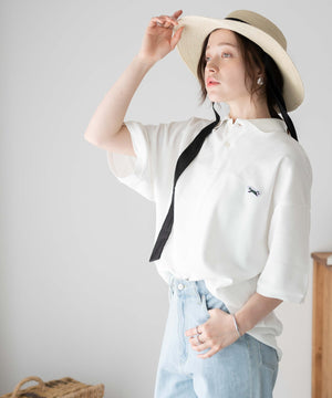 ホワイト モデル：162cm M着用