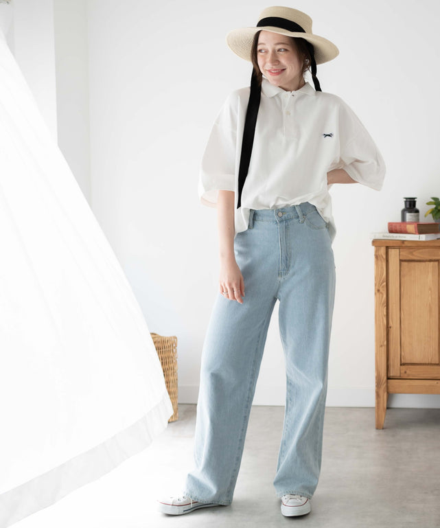 ホワイト モデル：162cm M着用