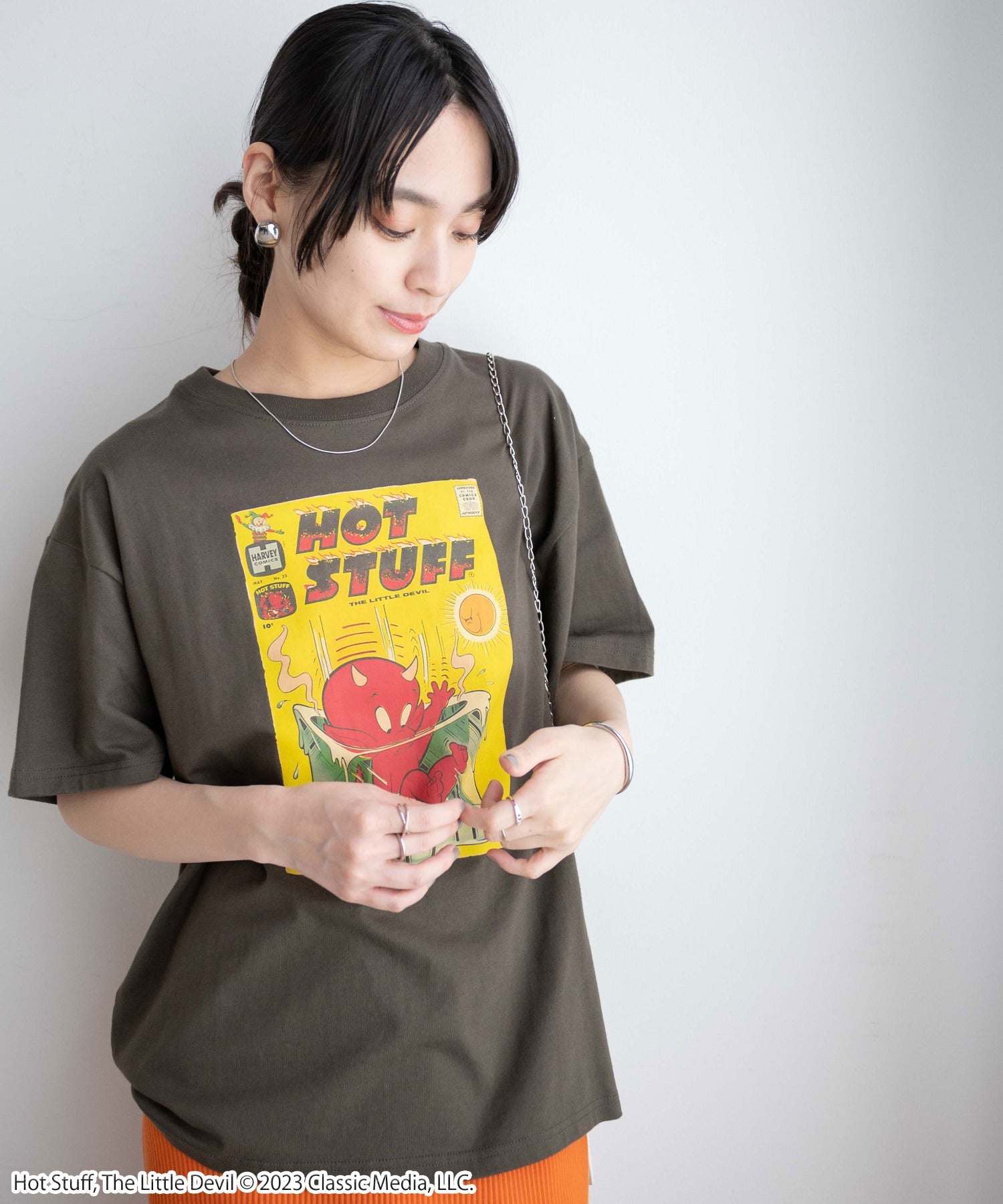 HOT STUFF／レトロTシャツ【一部店舗限定】｜WEGO（ウィゴー