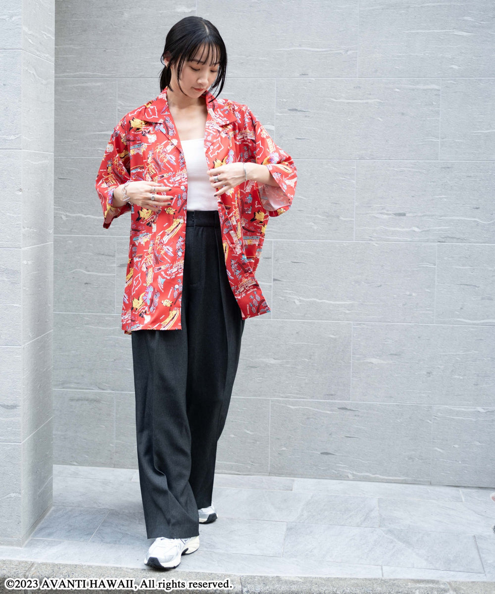 柄2 モデル：165cm L着用