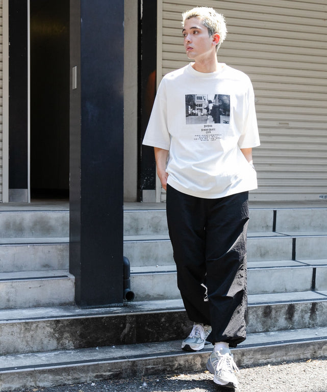 ホワイトその他 モデル：178cm L着用