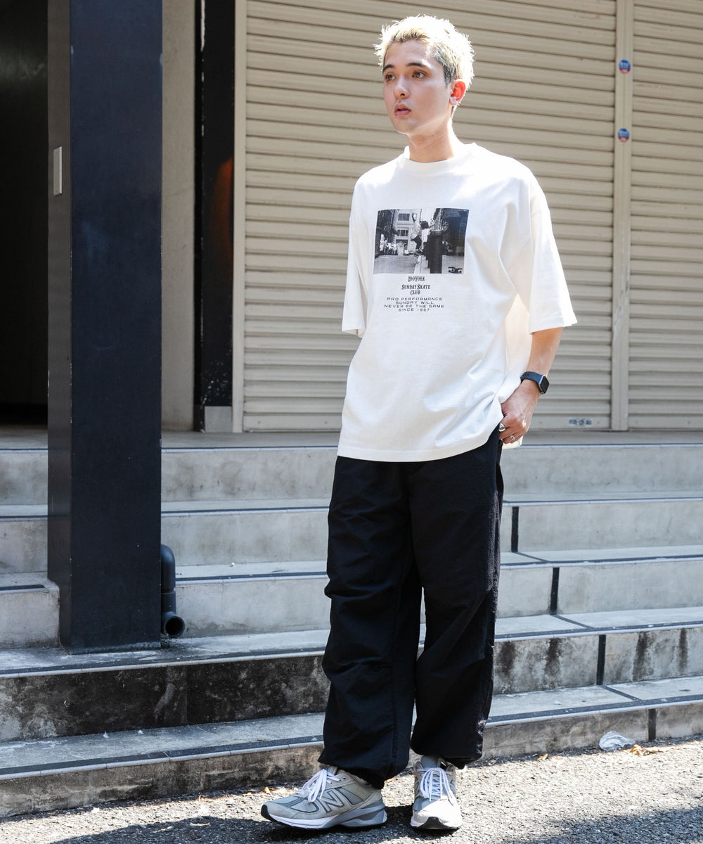 ホワイトその他 モデル：178cm L着用