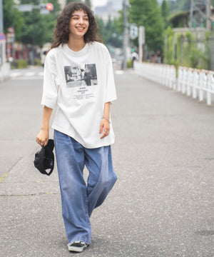 ホワイトその他 モデル：166cm L着用