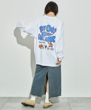 ホワイト モデル：160cm L着用