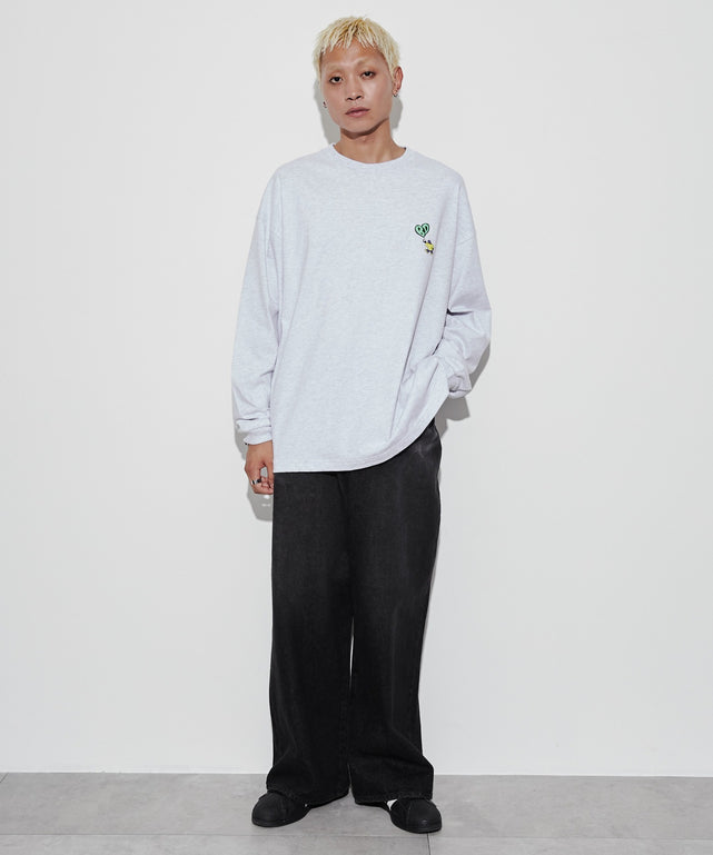 Lグレー モデル：178cm L着用