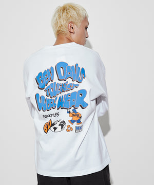 ホワイト モデル：178cm L着用