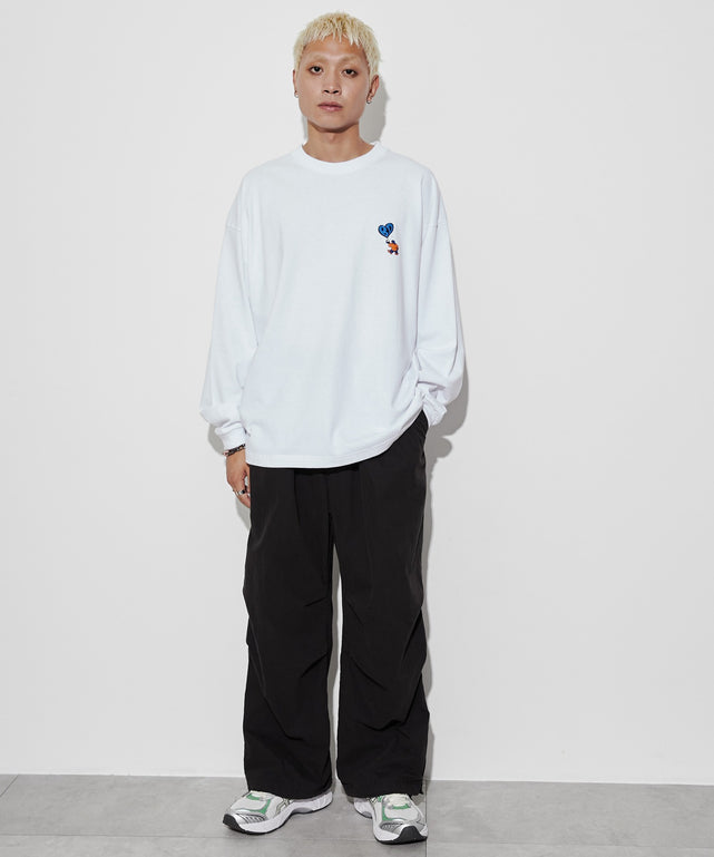 ホワイト モデル：178cm L着用