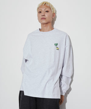 Lグレー モデル：178cm L着用