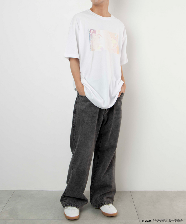 ホワイト　モデル：175cm