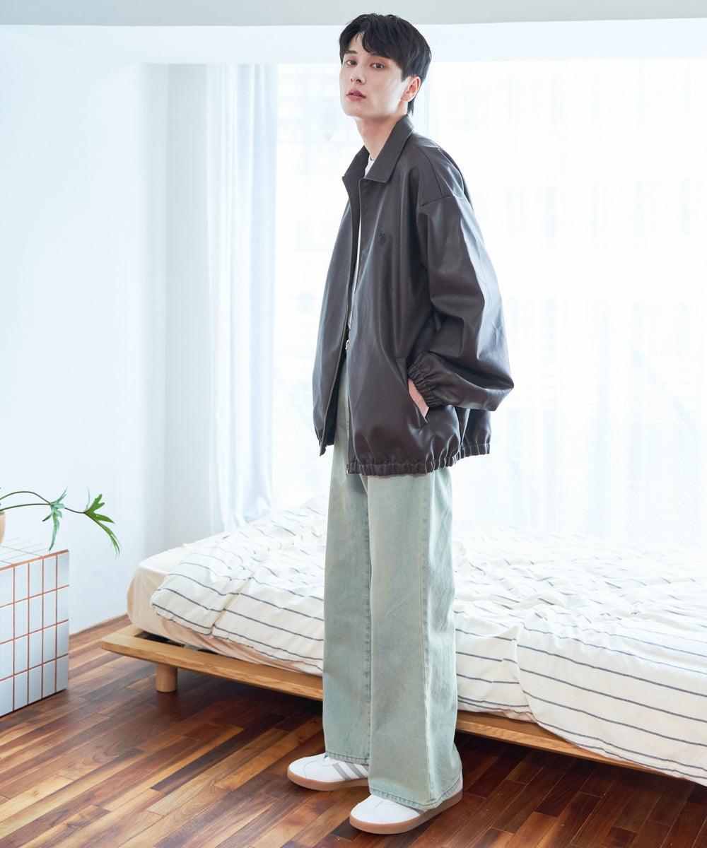 ブラウン モデル：177cm L着用