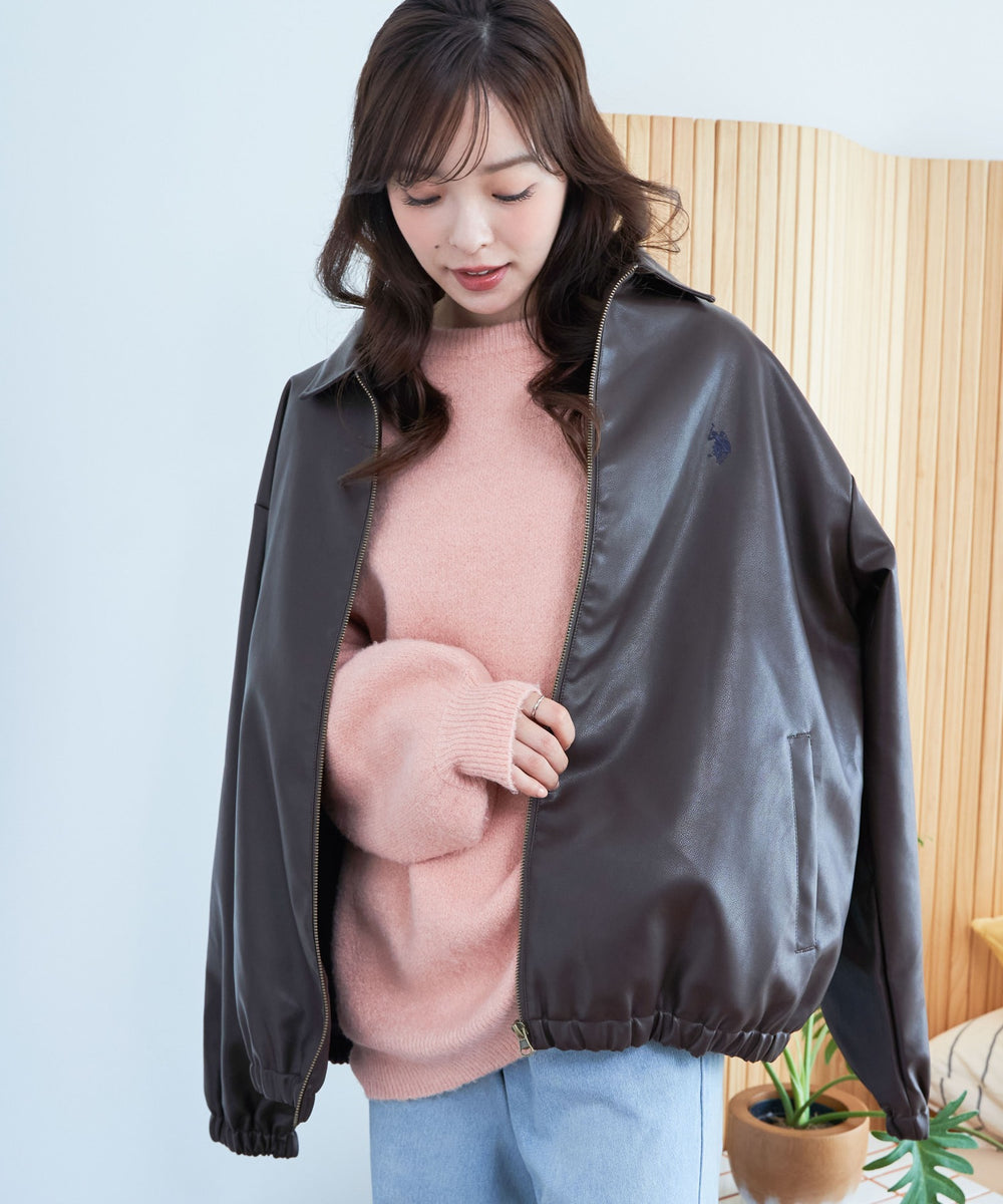 ブラウン モデル：165cm M着用