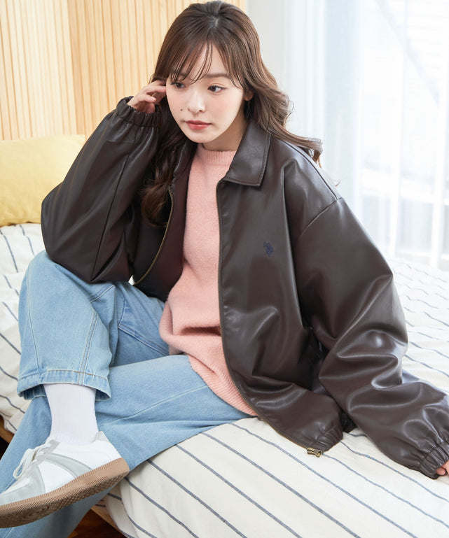 ブラウン モデル：165cm M着用