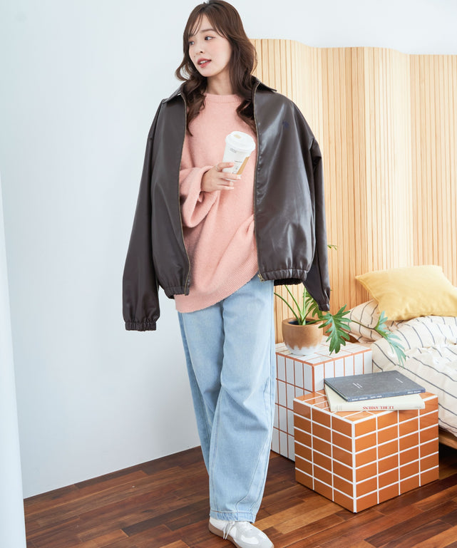 ブラウン モデル：165cm M着用