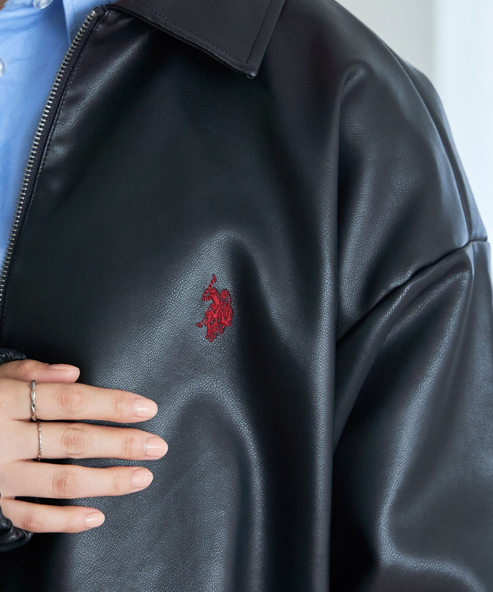 USPOLO合皮ジャケット