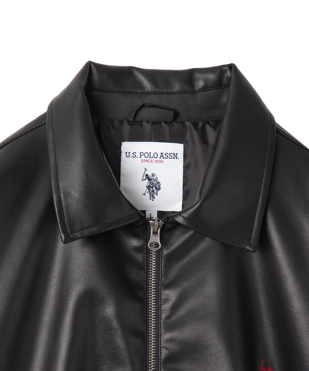 USPOLO合皮ジャケット
