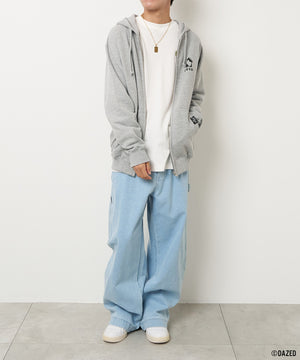 杢グレー　モデル：175cm