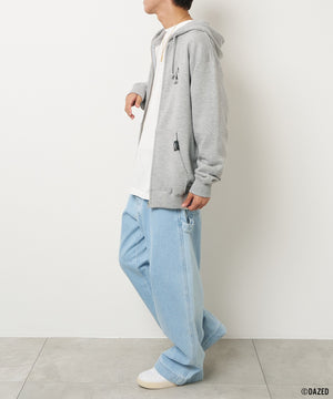 杢グレー　モデル：175cm