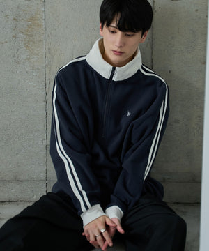 ネイビー モデル:177cm Lサイズ着用