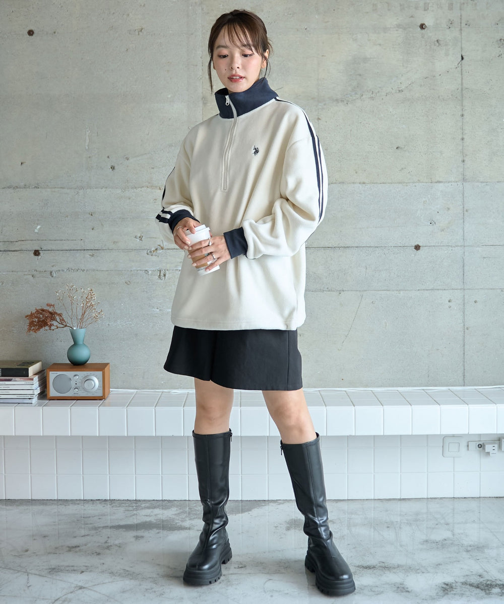 ホワイト モデル:165cm Mサイズ着用