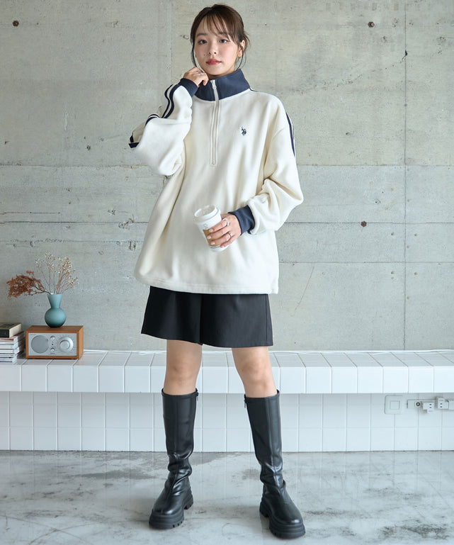 ホワイト モデル:165cm Mサイズ着用