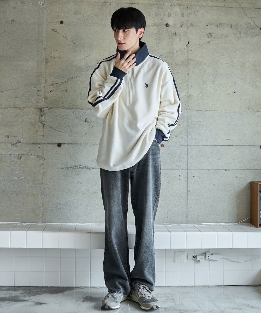 ホワイト モデル:177cm Lサイズ着用