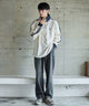 ホワイト モデル:177cm Lサイズ着用