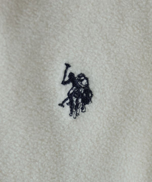 USPOLOフリースハーフジッププルオーバー