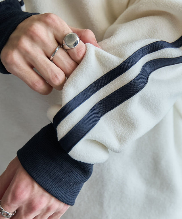 USPOLOフリースハーフジッププルオーバー