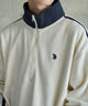 USPOLOフリースハーフジッププルオーバー
