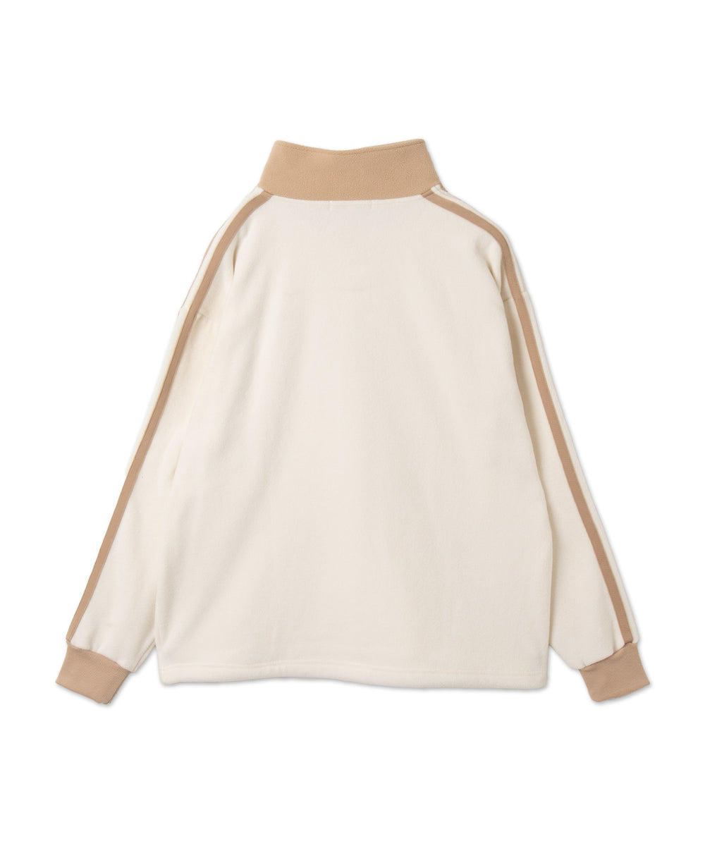 USPOLOフリースハーフジッププルオーバー