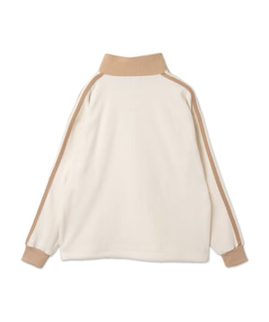 USPOLOフリースハーフジッププルオーバー