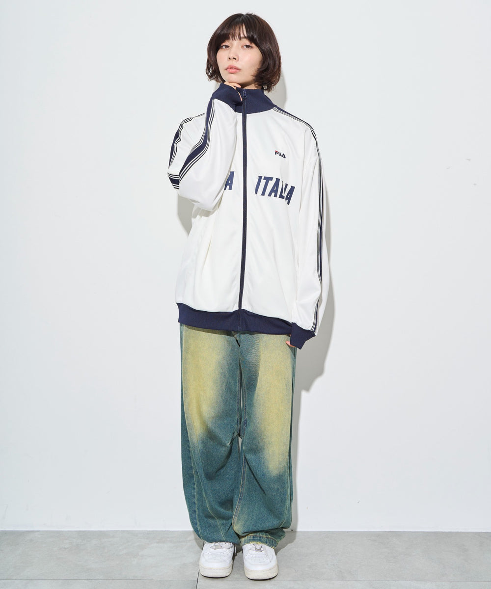 オフホワイト　モデル：160㎝　L着用