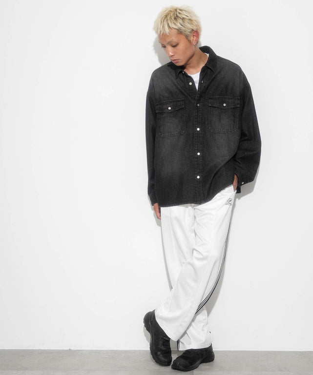 オフホワイト　モデル：178㎝　L着用