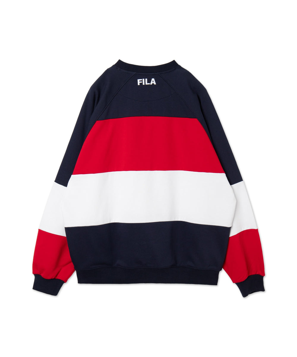 別注FILAパネル切替プルオーバー