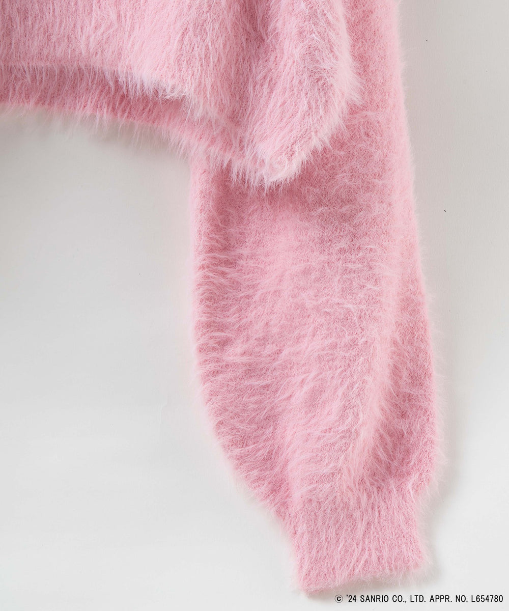 HELLOKITTYコラボシャギーニット