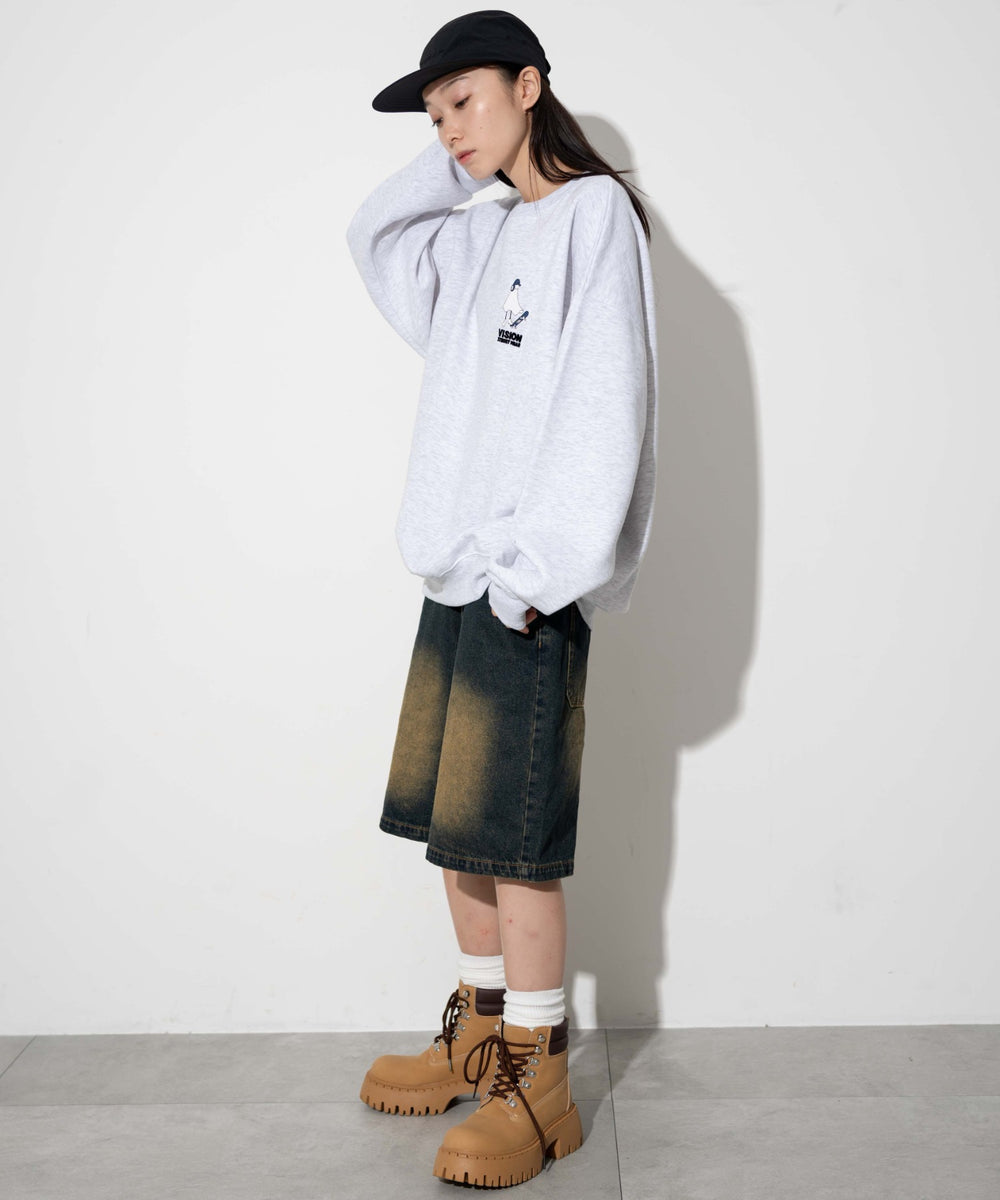 アッシュグレー モデル：161cm L着用