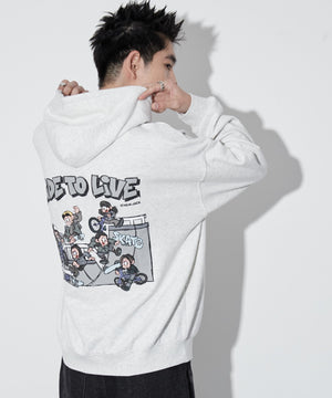 アッシュグレー モデル：180cm L着用