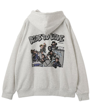 別注NEW　JACKグラフィックプルパーカー