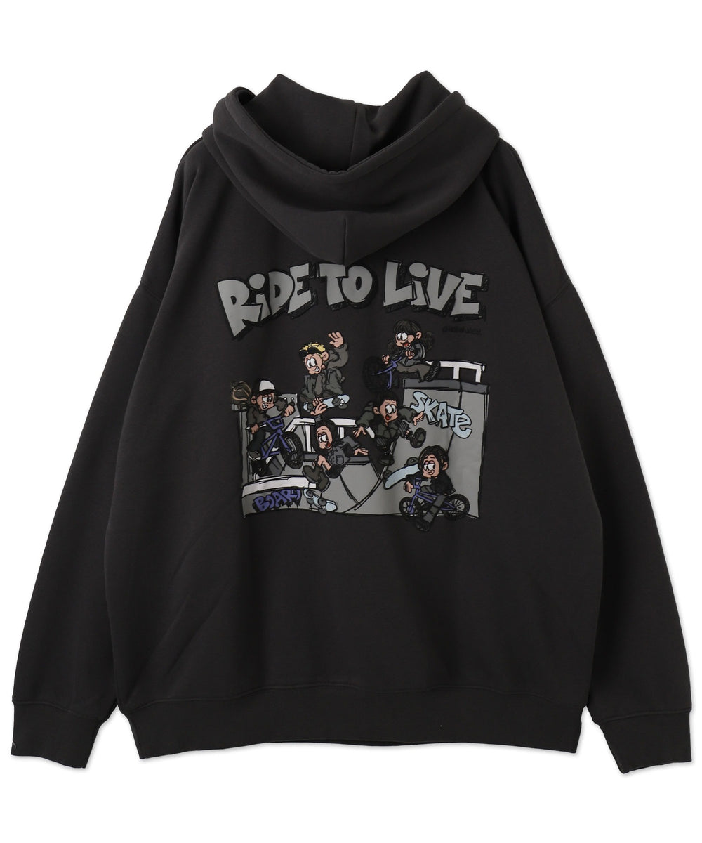 別注NEW　JACKグラフィックプルパーカー